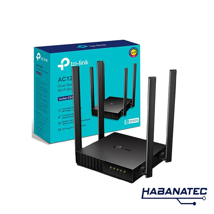 Router Wifi Tp-Link AC 1200 Archer Doble Banda Router Wifi Tp-Link AC 1200 Archer Doble Banda