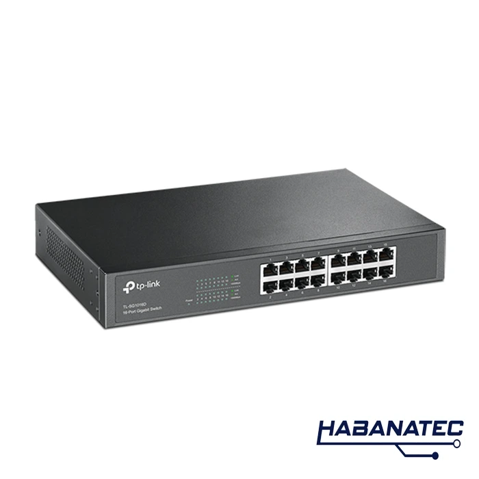 TPLink Switch de 16 puertos Gigabit TPLink Switch de 16 puertos Gigabit