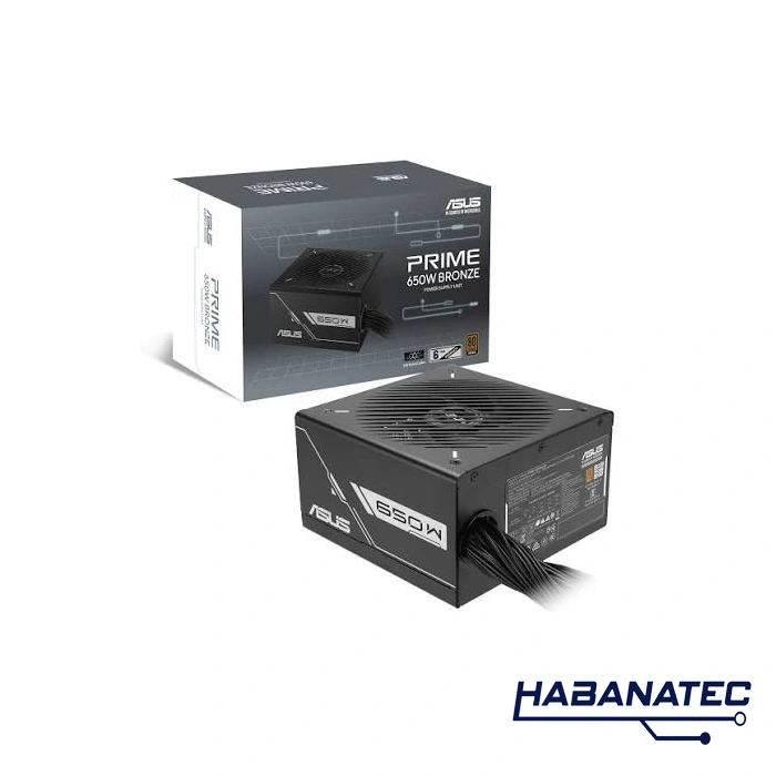 Fuente de Alimentación ASUS PRIME 650B BLACK Fuente de Alimentación ASUS PRIME 650B BLACK